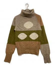 Vivienne Westwood（ヴィヴィアンウエストウッド）の古着「タートルネックニット」｜ベージュ