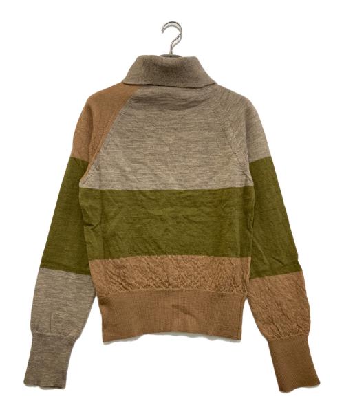 Vivienne Westwood（ヴィヴィアンウエストウッド）Vivienne Westwood (ヴィヴィアンウエストウッド) タートルネックニット ベージュ サイズ:Mの古着・服飾アイテム