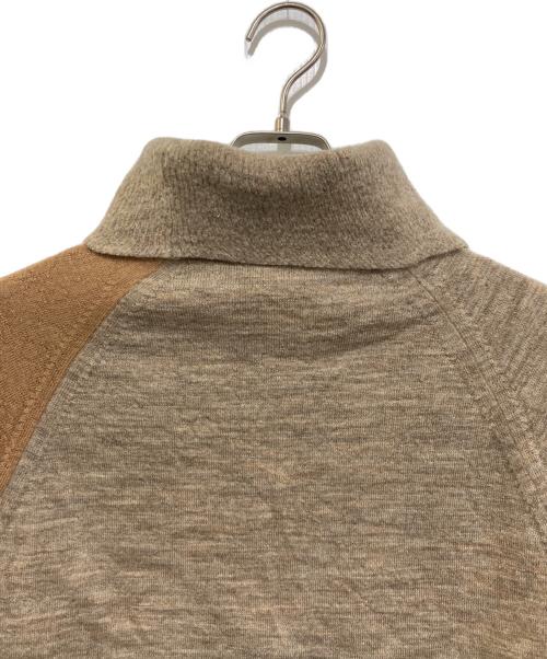 Vivienne Westwood（ヴィヴィアンウエストウッド）Vivienne Westwood (ヴィヴィアンウエストウッド) タートルネックニット ベージュ サイズ:Mの古着・服飾アイテム