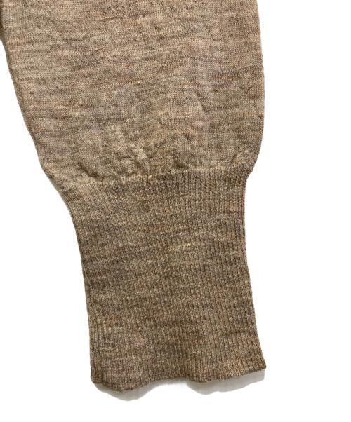 Vivienne Westwood（ヴィヴィアンウエストウッド）Vivienne Westwood (ヴィヴィアンウエストウッド) タートルネックニット ベージュ サイズ:Mの古着・服飾アイテム