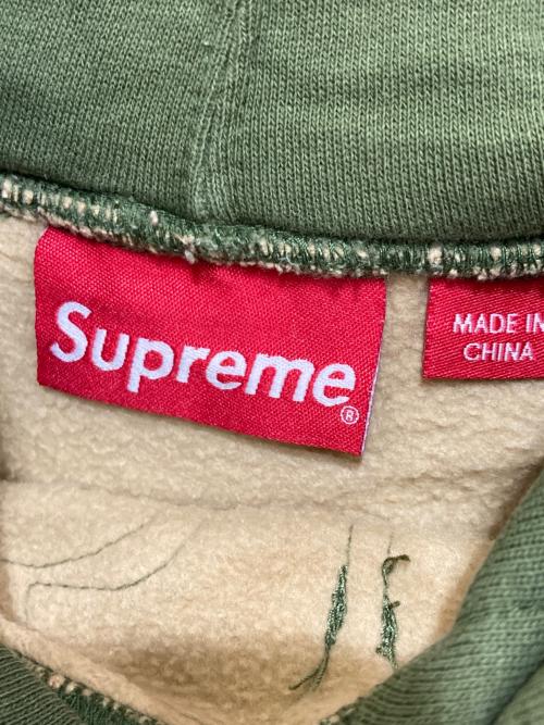 SUPREME（シュプリーム）Supreme (シュプリーム) western cut out hooded カーキ サイズ:Mの古着・服飾アイテム