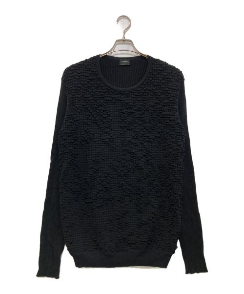 JIL SANDER（ジルサンダー）JIL SANDER (ジルサンダー) コットンニット ネイビー サイズ:50の古着・服飾アイテム