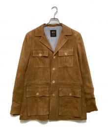 Cinquanta（チンクワンタ）の古着「ゴートスエード サファリジャケット」｜ベージュ