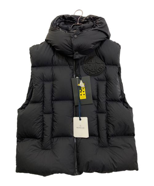 MONCLER（モンクレール）MONCLER (モンクレール) APUS GILET ダウンベスト　I209W1A00005 ネイビー サイズ:2の古着・服飾アイテム