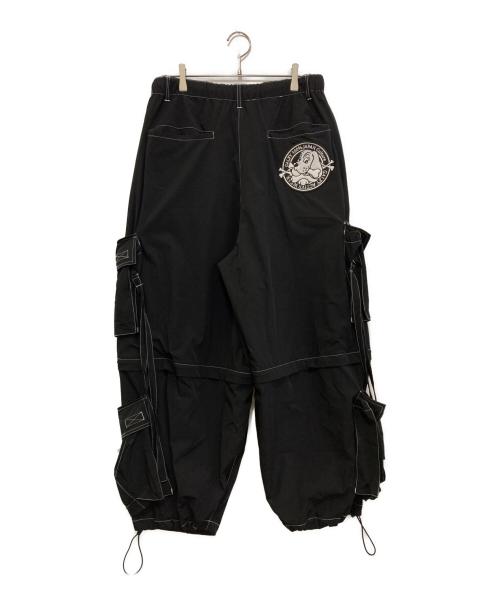 GALFY（ガルフィー）GALFY (ガルフィー) カラフルテクノパンツ　124011 ブラック サイズ:大型犬（XL)の古着・服飾アイテム