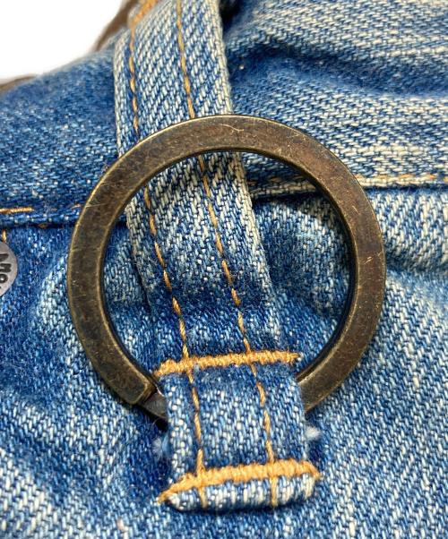 Hysteric Glamour（ヒステリックグラマー）Hysteric Glamour (ヒステリックグラマー) MAKE ME SMILE デニムトートバッグ インディゴの古着・服飾アイテム