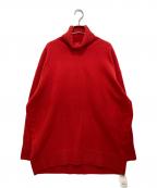 KAGUREカグレ）の古着「タートルネックニット」｜レッド