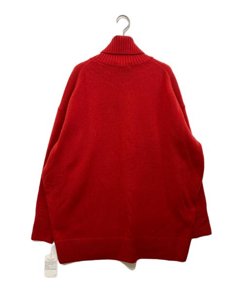 KAGURE（カグレ）KAGURE (カグレ) タートルネックニット レッド サイズ:FREE 未使用品の古着・服飾アイテム