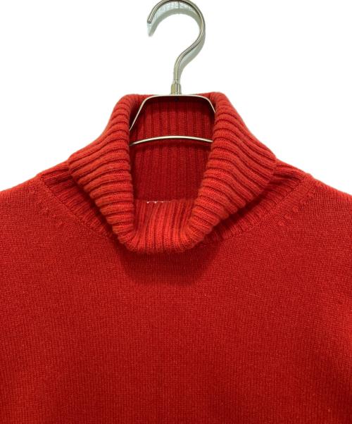 KAGURE（カグレ）KAGURE (カグレ) タートルネックニット レッド サイズ:FREE 未使用品の古着・服飾アイテム