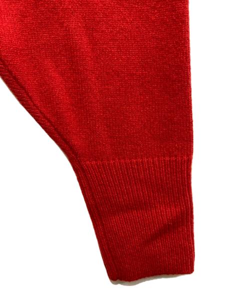 KAGURE（カグレ）KAGURE (カグレ) タートルネックニット レッド サイズ:FREE 未使用品の古着・服飾アイテム