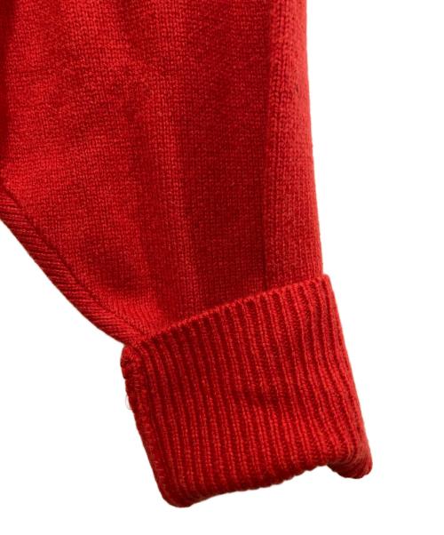 KAGURE（カグレ）KAGURE (カグレ) タートルネックニット レッド サイズ:FREE 未使用品の古着・服飾アイテム