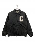 Carhartt WIPカーハート ワークインプログレス）の古着「PEMBROKE PILE COACH JACKET」｜ブラック
