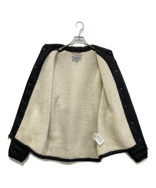 Carhartt WIP（カーハート ワークインプログレス）Carhartt WIP (カーハート ワークインプログレス) PEMBROKE PILE COACH JACKET ブラック サイズ:Ｍの古着・服飾アイテム
