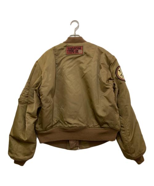 TED COMPANY（テッドカンパニー）TED COMPANY (テッドカンパニー) MA-1ジャケット カーキ サイズ:40の古着・服飾アイテム