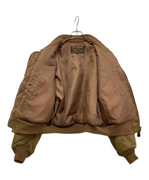TED COMPANY（テッドカンパニー）TED COMPANY (テッドカンパニー) MA-1ジャケット カーキ サイズ:40の古着・服飾アイテム