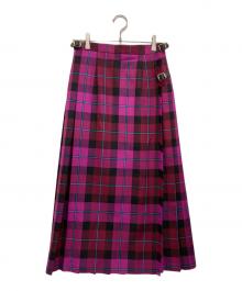 O'NEIL OF DUBLIN（オニールオブダブリン）の古着「キルトスカート」｜パープル
