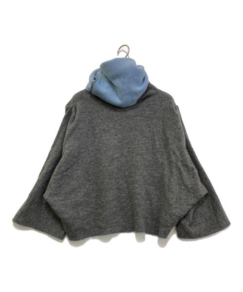 RANDY（ランディー）RANDY (ランディー) Nothing Long neck knit グレー サイズ:FREEの古着・服飾アイテム