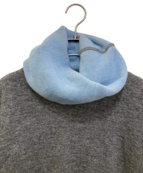 RANDY（ランディー）RANDY (ランディー) Nothing Long neck knit グレー サイズ:FREEの古着・服飾アイテム