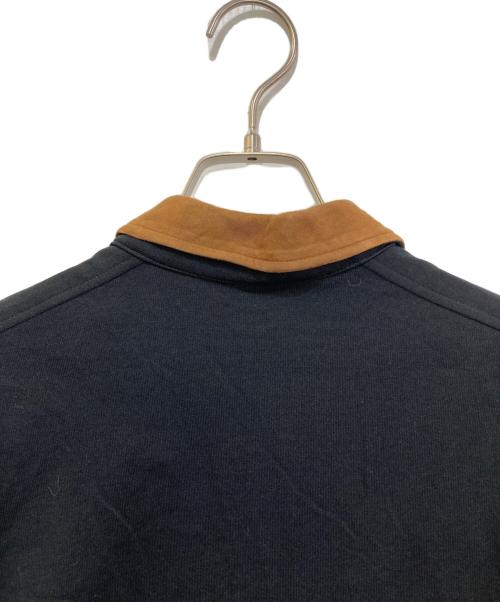 Y's for men（ワイズフォーメン）Y's for men (ワイズフォーメン) 襟スウェードジャケット ブラック サイズ:サイズ表記なしの古着・服飾アイテム