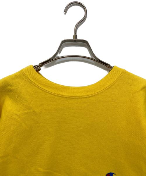 Champion REVERSE WEAVE（チャンピオン リバース ウィーブ）Champion REVERSE WEAVE (チャンピオン リバース ウィーブ) 80`sリバースウィーブスウェット イエロー サイズ:サイズ表記なしの古着・服飾アイテム