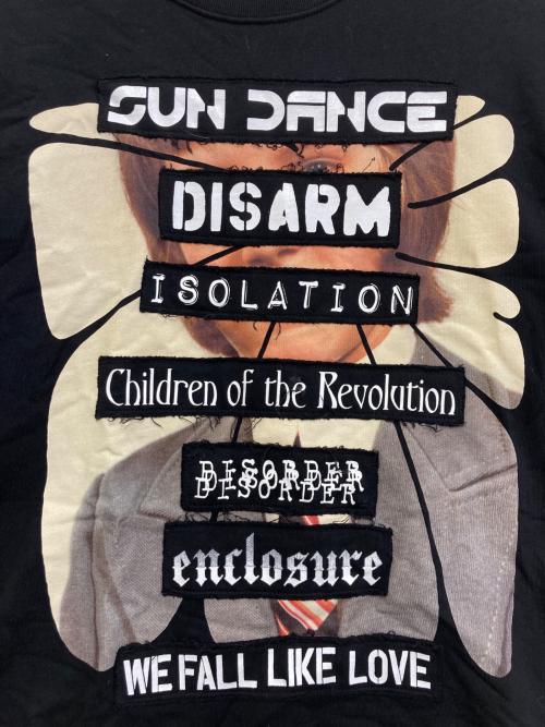 RAF SIMONS（ラフシモンズ）RAF SIMONS (ラフシモンズ) プリントスウェット ブラック サイズ:Lの古着・服飾アイテム