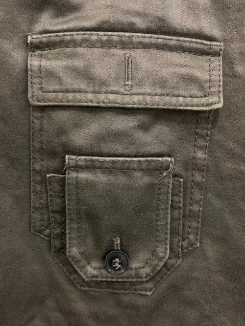 DOLCE & GABBANA（ドルチェ＆ガッバーナ）DOLCE & GABBANA (ドルチェ＆ガッバーナ) ギミックマルチポケットカーゴパンツ カーキ サイズ:50の古着・服飾アイテム