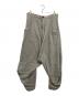 Vivienne Westwood man（ヴィヴィアン ウェストウッド マン）の古着「スウェットサルエルパンツ　VW-LP-86404」｜グレー