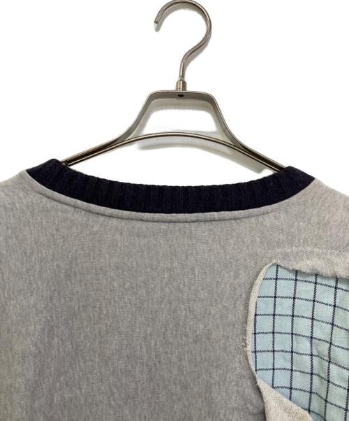 Vivienne Westwood man（ヴィヴィアン ウェストウッド マン）Vivienne Westwood man (ヴィヴィアン ウェストウッド マン) オーブプリント紐デザインスウェット グレー サイズ:Mの古着・服飾アイテム