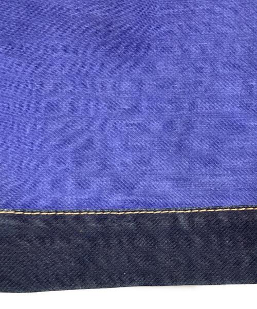 GUCCI（グッチ）GUCCI (グッチ) ステッチデザイン2Bジャケット ネイビー サイズ:44の古着・服飾アイテム