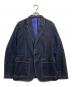 GUCCI（グッチ）の古着「ステッチデザイン2Bジャケット」｜ネイビー