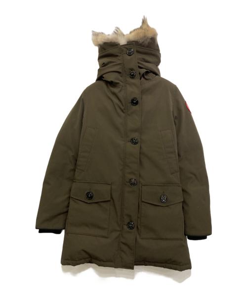 CANADA GOOSE（カナダグース）CANADA GOOSE (カナダグース) BRONTE PARKA オリーブ サイズ:Mの古着・服飾アイテム