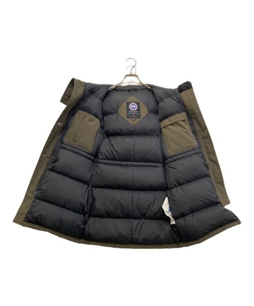 CANADA GOOSE（カナダグース）CANADA GOOSE (カナダグース) BRONTE PARKA オリーブ サイズ:Mの古着・服飾アイテム