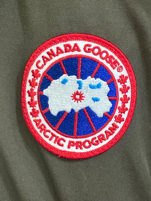 CANADA GOOSE（カナダグース）CANADA GOOSE (カナダグース) BRONTE PARKA オリーブ サイズ:Mの古着・服飾アイテム