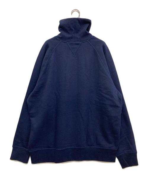 POLO RALPH LAUREN（ポロ・ラルフローレン）POLO RALPH LAUREN (ポロ・ラルフローレン) フリース タートルネック スウェットシャツ ネイビー サイズ:XL 未使用品の古着・服飾アイテム
