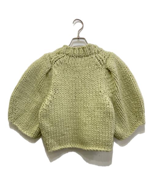 TODAYFUL（トゥデイフル）TODAYFUL (トゥデイフル) Puffsleeve Hand Knit グリーン サイズ:FREEの古着・服飾アイテム