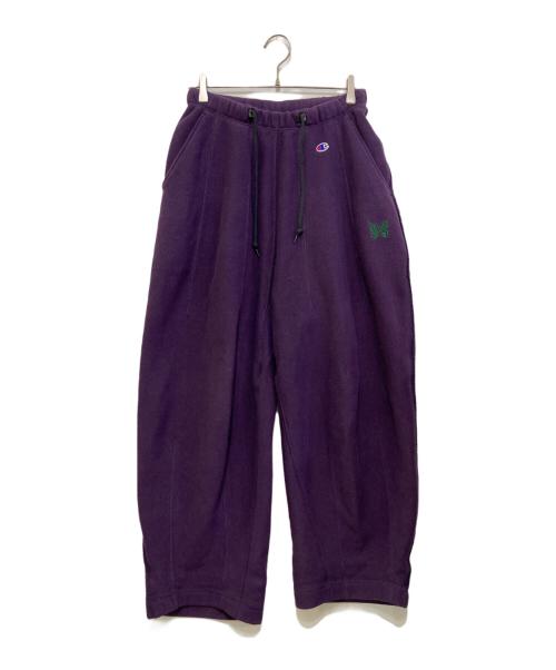 Needles（ニードルズ）Needles (ニードルズ) Champion REVERSE WEAVE (チャンピオン リバース ウィーブ) BEAMS BOY (ビームスボーイ) 別注 スウェットパンツ パープル サイズ:Sの古着・服飾アイテム