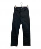 Hysteric Glamourヒステリックグラマー）の古着「50’S XXブラックデニムストレートパンツ　02251AP53」｜ブラック
