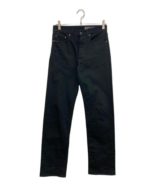 Hysteric Glamour（ヒステリックグラマー）Hysteric Glamour (ヒステリックグラマー) 50’S XXブラックデニムストレートパンツ　02251AP53 ブラック サイズ:28の古着・服飾アイテム
