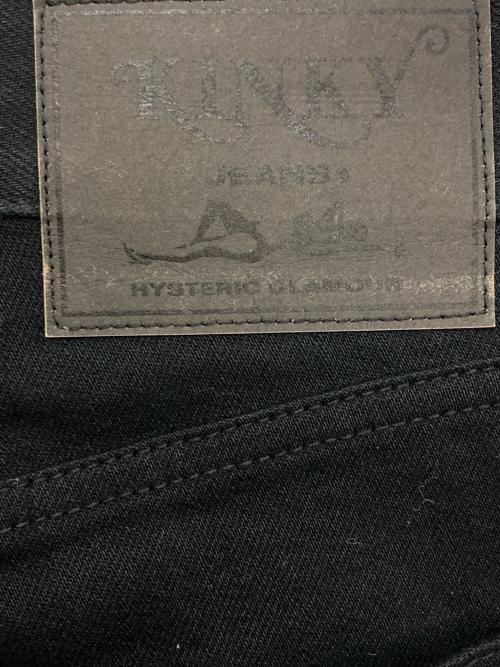 Hysteric Glamour（ヒステリックグラマー）Hysteric Glamour (ヒステリックグラマー) 50’S XXブラックデニムストレートパンツ　02251AP53 ブラック サイズ:28の古着・服飾アイテム