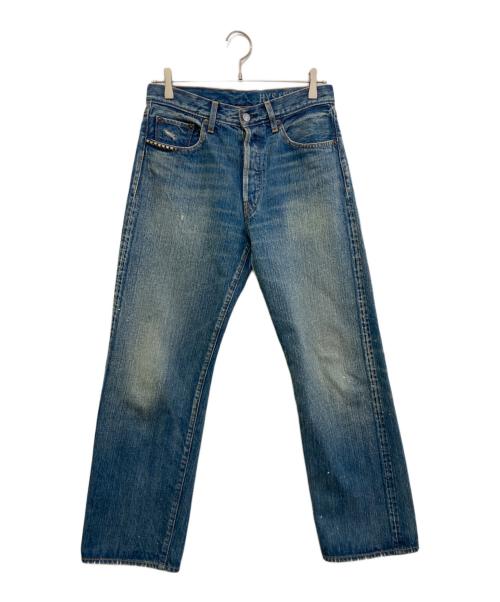 Hysteric Glamour（ヒステリックグラマー）Hysteric Glamour (ヒステリックグラマー) ストレートデニムパンツ インディゴ サイズ:28の古着・服飾アイテム
