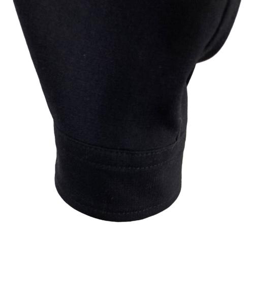 THE RERACS（ザ リラクス）THE RERACS (ザ リラクス) COLLALESS ZIPUP BLOUSON ブラック サイズ:サイズ表記なしの古着・服飾アイテム