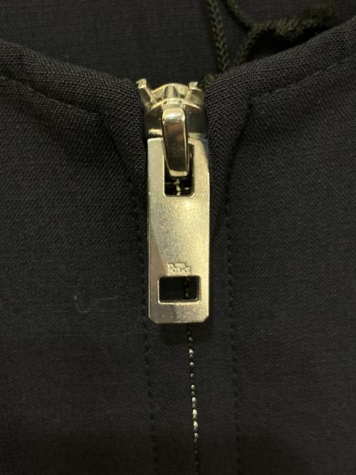 THE RERACS（ザ リラクス）THE RERACS (ザ リラクス) COLLALESS ZIPUP BLOUSON ブラック サイズ:サイズ表記なしの古着・服飾アイテム