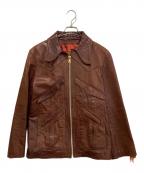 East West Musical Instrumentsイーストウエストミュージカルインストルメンツ）の古着「ウィンチェスター レザージャケット」｜バーガンディー