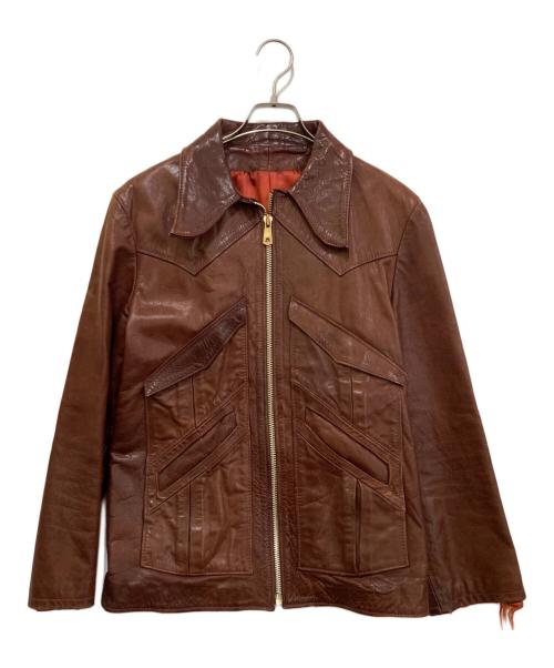 East West Musical Instruments（イーストウエストミュージカルインストルメンツ）East West Musical Instruments (イーストウエストミュージカルインストルメンツ) ウィンチェスター レザージャケット バーガンディー サイズ:サイズ表記なしの古着・服飾アイテム