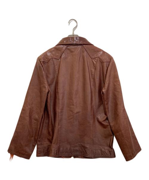 East West Musical Instruments（イーストウエストミュージカルインストルメンツ）East West Musical Instruments (イーストウエストミュージカルインストルメンツ) ウィンチェスター レザージャケット バーガンディー サイズ:サイズ表記なしの古着・服飾アイテム