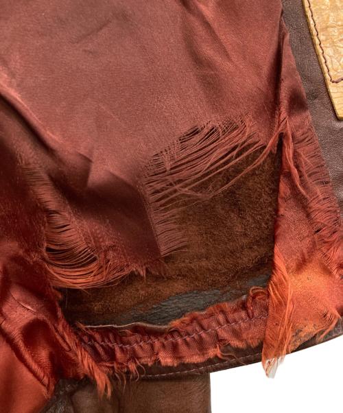 East West Musical Instruments（イーストウエストミュージカルインストルメンツ）East West Musical Instruments (イーストウエストミュージカルインストルメンツ) ウィンチェスター レザージャケット バーガンディー サイズ:サイズ表記なしの古着・服飾アイテム