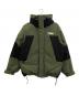 FIRST DOWN（ファーストダウン）の古着「パネルダウンジャケット」｜カーキ