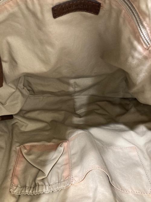 GIVENCHY（ジバンシィ）GIVENCHY (ジバンシィ) レースアップレザーワンショルダーバッグ ブラウンの古着・服飾アイテム