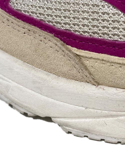 NEW BALANCE（ニューバランス）NEW BALANCE (ニューバランス) ローカットスニーカー　U990TD6 パープル×ベージュ サイズ:28の古着・服飾アイテム