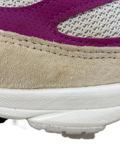 NEW BALANCE（ニューバランス）NEW BALANCE (ニューバランス) ローカットスニーカー　U990TD6 パープル×ベージュ サイズ:28の古着・服飾アイテム